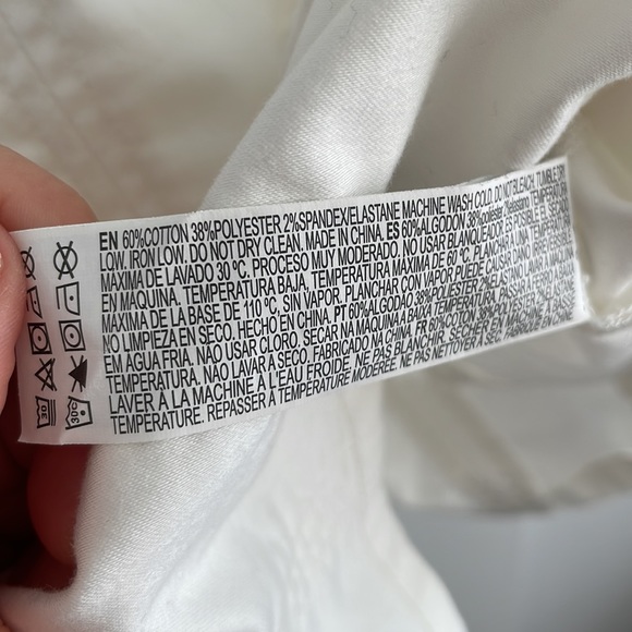 Off White Mini Dress - Picture 7 of 7